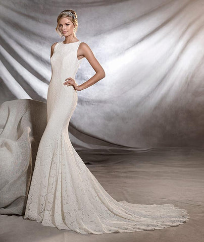 pronovias ornani sample sale wedding dress buy online rosemantique