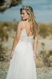 Ivory & Co Prairie Blossom blush designer sample wedding dress Waterford