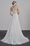 Pronovias Estepa boho wedding dress sample sale