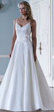 Sassi Holford Ursula classic silk ballgown wedding dress for sale