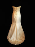 Thierry Marin sample wedding dress chiffon bustier & soft mermaid skirt.