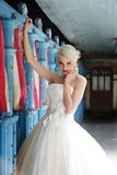 Ivory & Co designer Veronique sample sale wedding dress size 12 buy online
