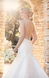 Essense of Australia D2177 Mikado mermaid wedding dress UK 12