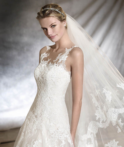 pronovias olwen sample sale wedding dress buy online rosemantique