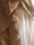 Garamaj style 'Bronze' silk strapless ivory gown size 10 buy online rosemantique
