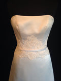 Paloma Blanca designer sample sale wedding dress buy online rosemantique