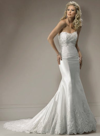 maggie sottero cooper designer sample sale wedding dress buy online rosemantique