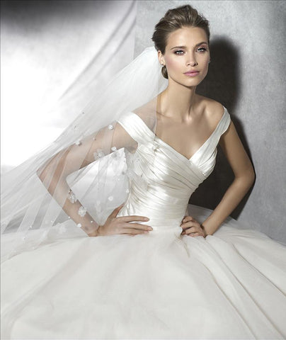 pronovias Presta sample sale wedding dress buy online rosemantique